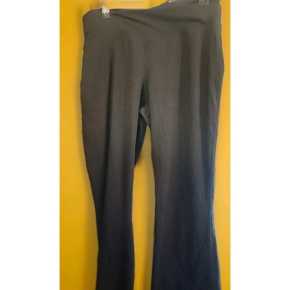 Eileen Fisher Black Stretch Sweat Pants Raw Edge Hems XS NEW Excellent Cr50 NWOT - Picture 1 of 5